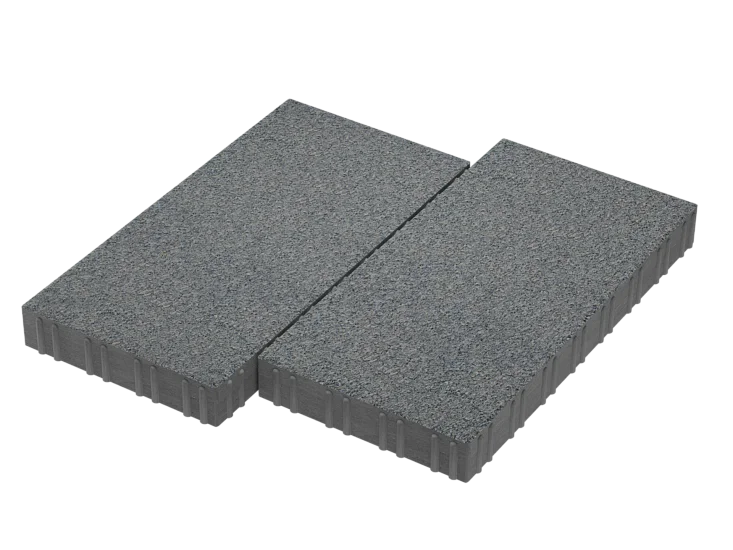 Тротуарная плитка Мега Дымчатый кварц Stellard 80 мм