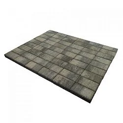 Тротуарная плитка Прямоугольник, Вечер BRAER 60 мм