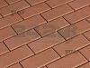 Тротуарная плитка Брусчатка, Коричневый 342 МЗ 60 мм