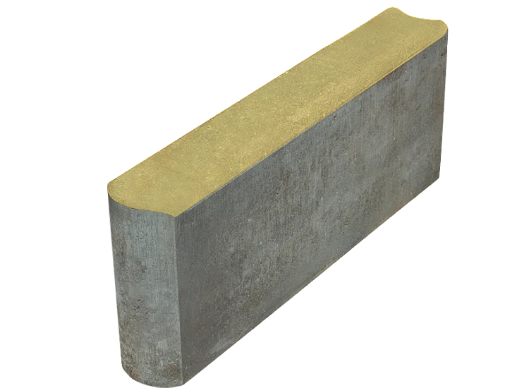 Бордюр тротуарный БР 50.20.8R желтый Stellard