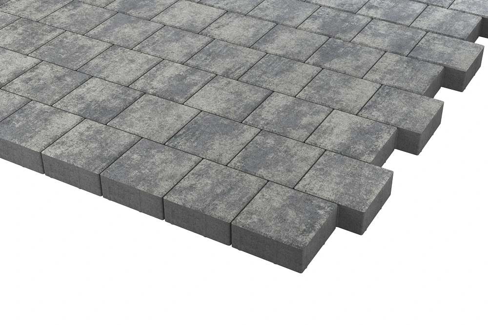 Тротуарная плитка Квадрат 20х20 Грей Stellard 60 мм