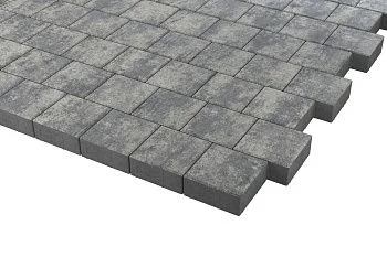 Тротуарная плитка Квадрат 20х20 Грей Stellard 80 мм