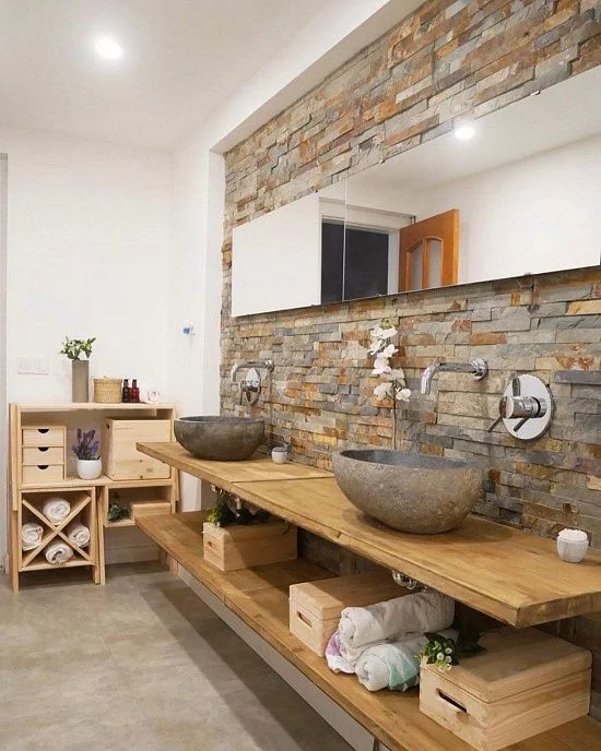 3D панель из натурального камня Сланец Мультиколор Классик Pharaon