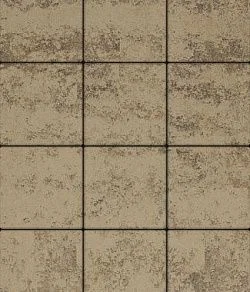 Тротуарная плитка КВАДРАТ 300х300 Листопад гладкий Старый замок Б.1.К.6 Выбор 60 мм