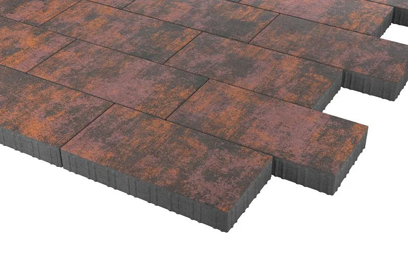 Тротуарная плитка Патио Браун Stellard 80 мм