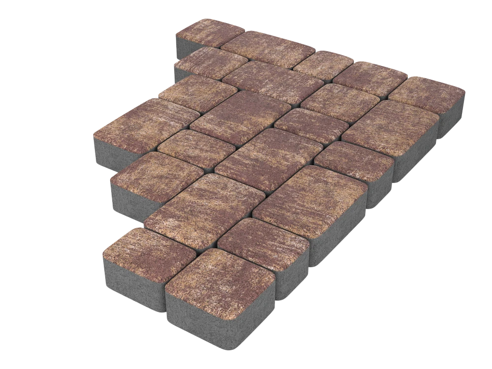 Тротуарная плитка Старый город Гавана Stellard 60 мм