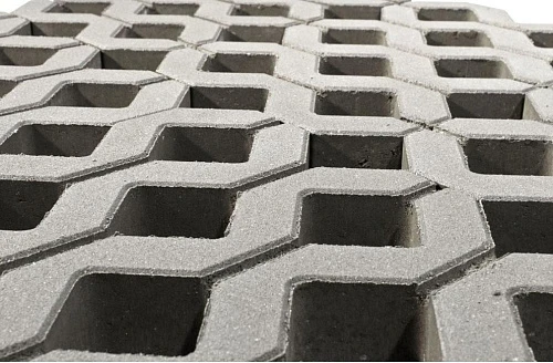 Газонная решетка Серая Steingot 100 мм