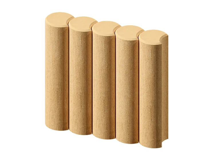 Палисад круглый желтый Stellard