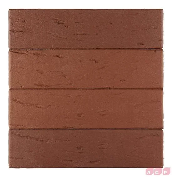 Кирпич лицевой пустотелый коричневый 1 NF рустик ЛСР