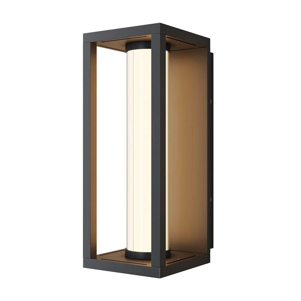 Уличный настенный светодиодный светильник Maytoni Outdoor Expo O480WL-L12B3K