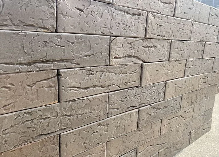 Кирпич облицовочный Графит Флэш одинарный 1 NF Бук ВКЗ