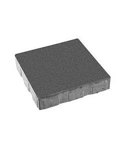 Тротуарная плитка КВАДРАТ Стандарт Серый Б.7.К.8 Выбор 80 мм