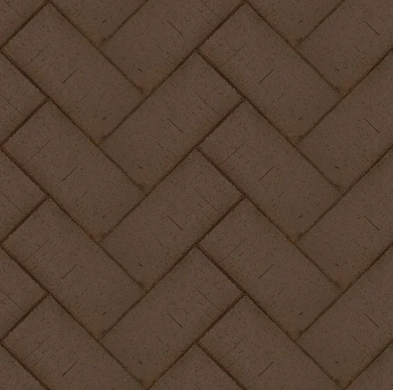 Брусчатка коричневая "Мюнхен" клинкер тротуарный 0,51 NF ЛСР