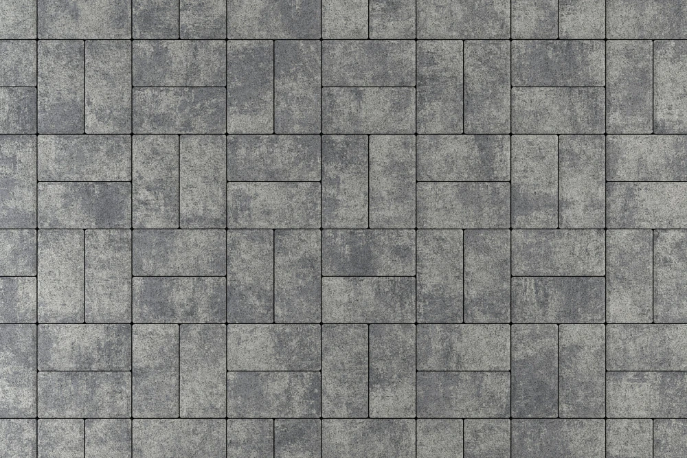 Тротуарная плитка Брусчатка Грей Stellard 40 мм