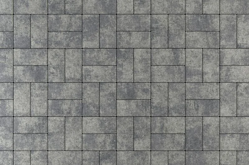 Тротуарная плитка Брусчатка Грей Stellard 40 мм