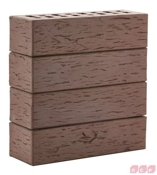 Клинкер фасадный коричневый Мюнхен 0,71 NF береста ЛСР