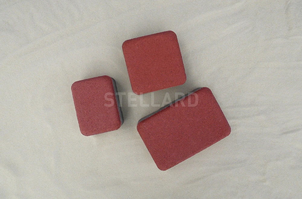 Тротуарная плитка Старый город Красный Stellard 40 мм