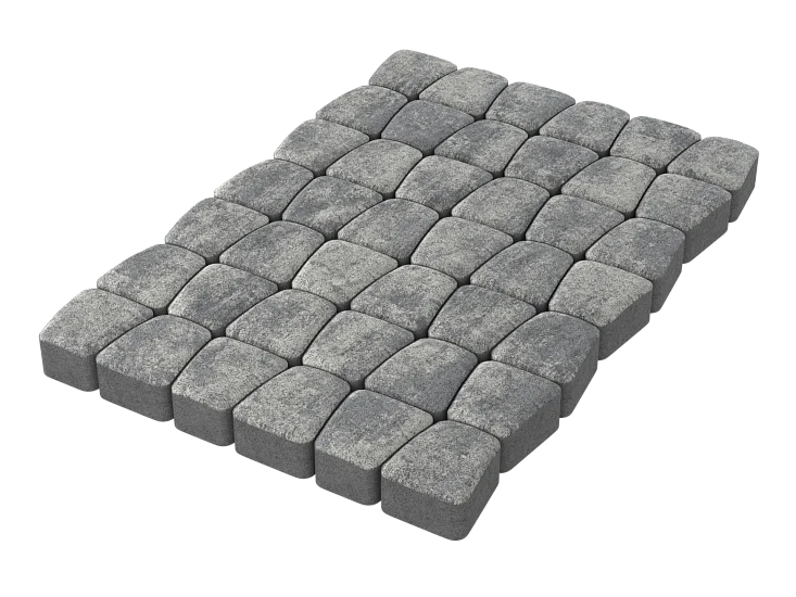 Тротуарная плитка Классико Грей Stellard 60 мм