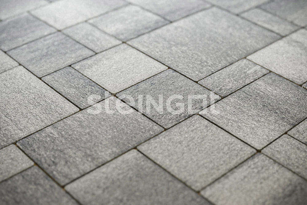 Тротуарная плитка Бавария Штайн Сильвер Steingot 60 мм