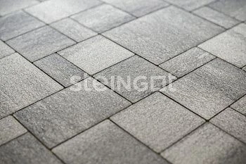 Тротуарная плитка Бавария Штайн Сильвер Steingot 60 мм