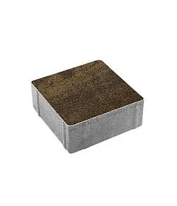 Тротуарная плитка КВАДРАТ 200х200 Листопад гранит Мокко Б.2.К.6 Выбор 60 мм