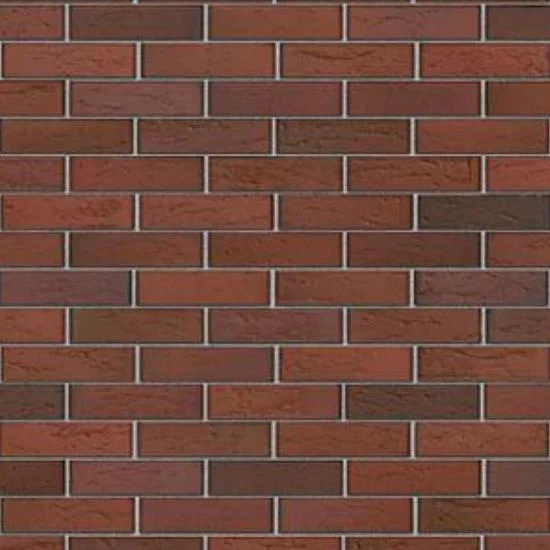 Кирпич облицовочный баварская кладка Бордо одинарный 1 NF кора дуба М-150 Браер