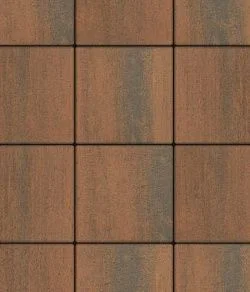 Тротуарная плитка КВАДРАТ Листопад гладкий Мустанг Б.6.К.8 Выбор 80 мм