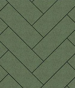 Тротуарная плитка ПРЯМОУГОЛЬНИК 600х200 Гранит Зеленый Б.6.П.8 Выбор 80 мм