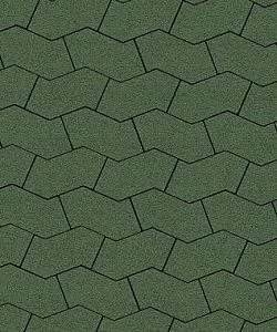 Тротуарная плитка S-ФОРМА Гранит Зеленый В.3.Ф.10 Выбор 100 мм