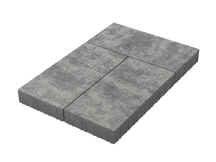 Тротуарная плитка Патио Грей Stellard 80 мм