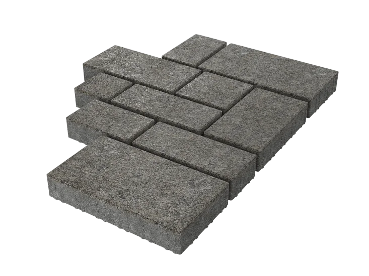 Тротуарная плитка Микс Сити Китайский гранит Stellard 60 мм