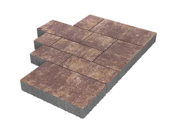 Тротуарная плитка Микс Сити Гавана Stellard 60 мм