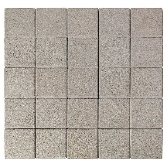 Тротуарная плитка Лувр, Гранит Белый BRAER 60 мм