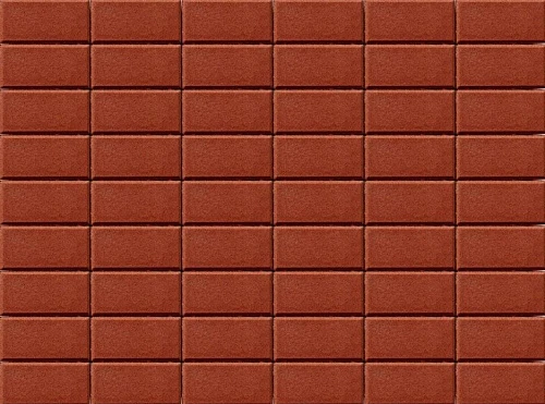 Тротуарная плитка Прямоугольник, Каштан BRAER 40 мм