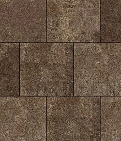 Тротуарная плитка КВАДРАТ 400х400 Листопад гранит Хаски Б.6.К.6 Выбор 60 мм