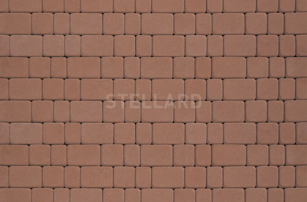 Тротуарная плитка Старый город Капучино Stellard 40 мм