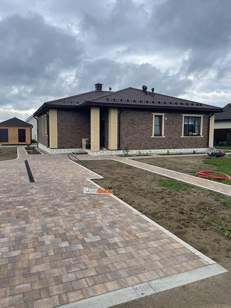 Укладка тротуарной плитки от Braer и Steingot