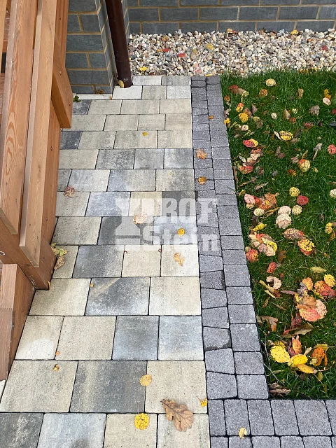Укладка брусчатки Steingot по дизайн проекту мощения