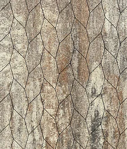 Тротуарная плитка СКОШЕННЫЙ ШЕСТИУГОЛЬНИК Листопад гладкий Песчаник Б.1.ШГ.6 Выбор 60 мм