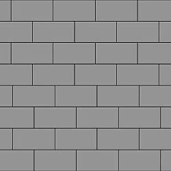 Тротуарная плитка Севилья Серый Гладкая SteinRus 80 мм