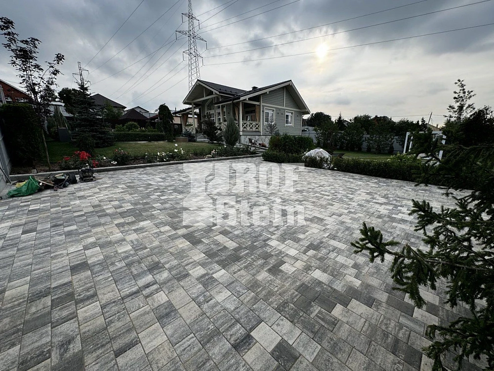 Укладка пошаговых плит и брусчатки от Steingot