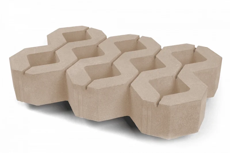 Газонная решетка Нобетек 1РД10 Бежевая 100 мм