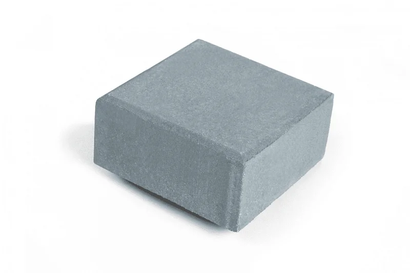 Тротуарная плитка Квадрат Нобетек 3К8Ф 140X140 Синяя 80 мм