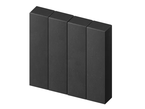 Палисад прямоугольный коричневый Stellard