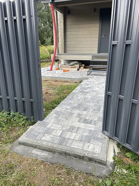 Укладка брусчатки Новый город Грей от Stellard