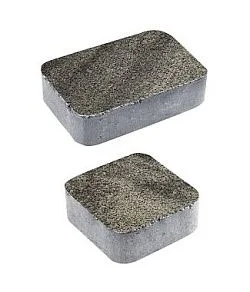 Тротуарная плитка КЛАССИКО Листопад гранит Антрацит А.1.КО.4 Выбор 40 мм