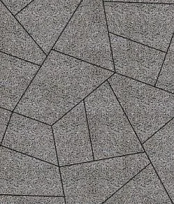 Тротуарная плитка ОРИГАМИ Стоунмикс кремовый с чёрным Б.4.Фсм.8 Выбор 80 мм