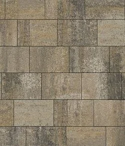 Тротуарная плитка ПРЯМОУГОЛЬНИК 750х500 Искусственный камень Базальт Б.14.П.8 Выбор 80 мм