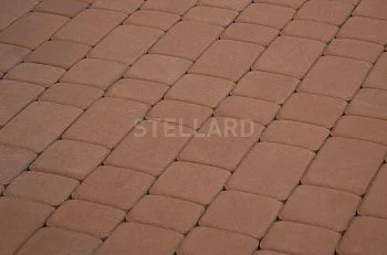 Тротуарная плитка Старый город Капучино Stellard 60 мм