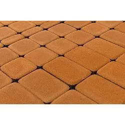 Тротуарная плитка Классико, Янтарный BRAER 60 мм